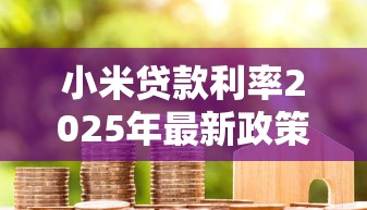 小米贷款利率2025年最新政策解析及避坑指南