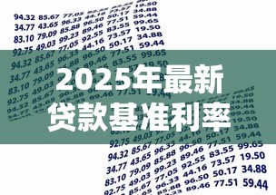 2025年最新贷款基准利率多少各大银行对比一览 2025年最新贷款基准利率多少各大银行对比一览