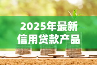 2025年最新信用贷款产品比较与申请攻略