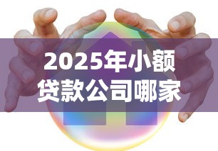 2025年小额贷款公司哪家好最靠谱正规平台排名推荐 2025年小额贷款公司哪家好最靠谱正规平台排名推荐