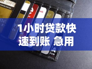 1小时贷款快速到账 急用钱秒批不等待